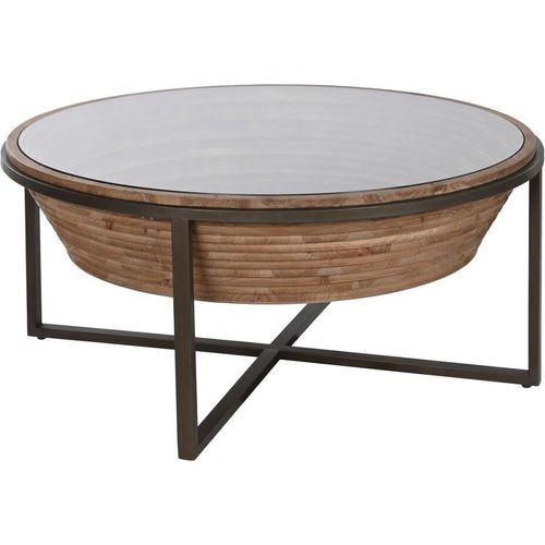 Tischdekoration Home ESPRIT Kristall Tannenholz 102 x 102 x 46 cm