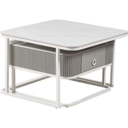 Tischdekoration Home ESPRIT Weiß 70 x 70 x 45 cm