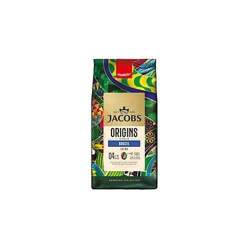 Kaffee Jacobs Krönung Origins Brazil, Bohnenkaffee, Intensität 4/10, ganze Bohnen, 1 kg