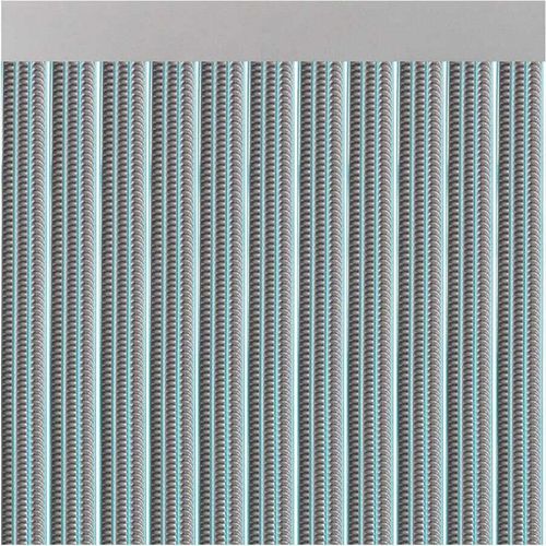 Vorhang Acudam Lisboa Türen Grau Außenbereich PVC Aluminium 90 x 210 cm