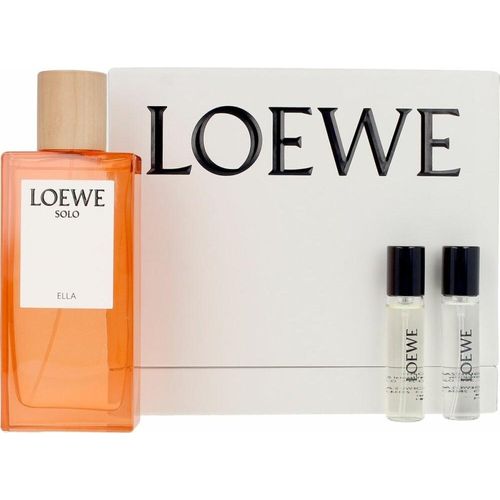 Set mit Damenparfüm Loewe Solo Ella EDP 3 Stücke