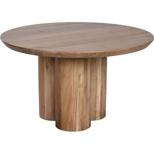 Tischdekoration Home ESPRIT Braun natürlich Akazienholz 80 x 80 x 45 cm