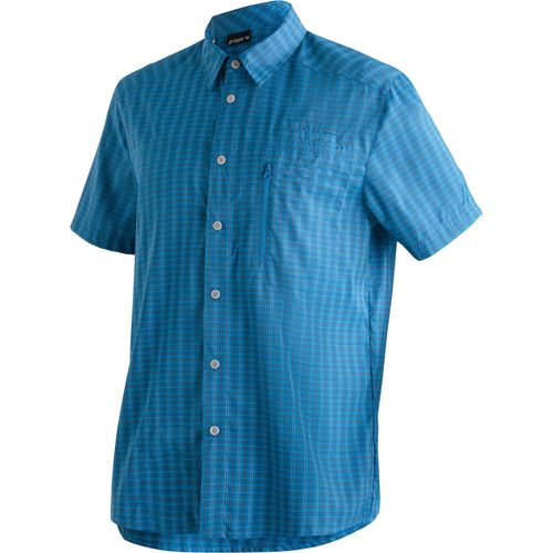 MAIER SPORTS Mats S/S BLUE CHECK BLUE CHECK 50