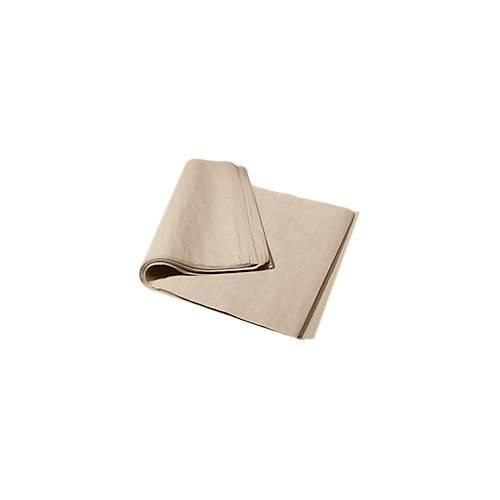 Industrie-Seidenpapier, 50 g/m², ca. 475 Bögen mit 750 x 1000 mm, Recycling-Material, hellbraun