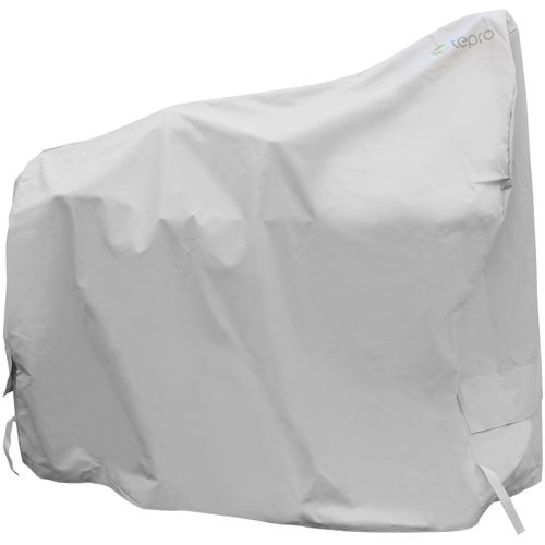 Grill-Schutzhülle TEPRO, beige (natur), B:114cm H:109,2cm L:66,4cm, Polyester, Planen, BxLxH: 114x66x109 cm, für Smoker klein
