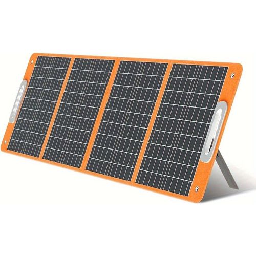 18V/100W faltbares Solarpanel, tragbares Solarladegerät, DC-Ausgang PD Typ-C/QC3.0, monokristalline Solarmodule Photovoltaik-Komplettsystem Tablet