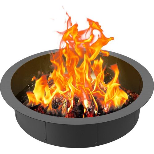 Feuerstelle Feuering Feuerschale Lagerfeuer Metall 1143mm Garten Terrasse