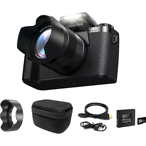 Digitalkamera 4K 64MP Fotokamera mit 4.0