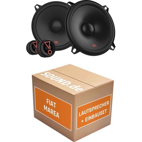 Lautsprecher Boxen Einbaupaket Front JBL Stage3 507CF passend für Fiat Marea | 2x Tief-Mitteltöner 2x Hochtöner