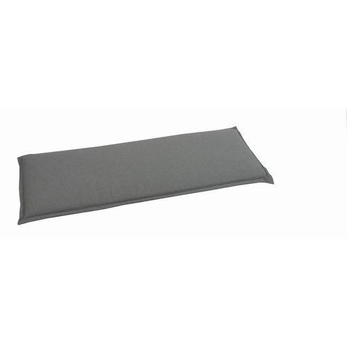 Xxxl Bankauflage , Anthrazit , Textil , Uni , Füllung: Schaumstoff, Vlies , 115x6x48 cm , Outdoor-Kissen, Outdoor-Sitzkissen