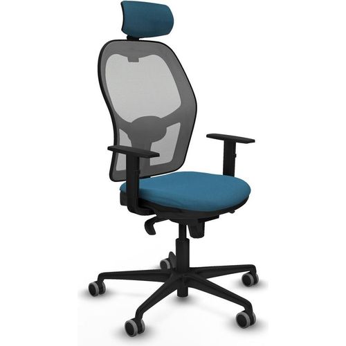 Bürostuhl mit Kopfstütze Jorquera Piqueras y Crespo 1D036G2 Grau Petroleum grün