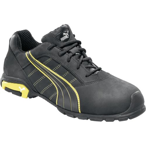 Sicherheitsschuh Ams.Low Gr.47 schwarz/gelb Leder S3 SRC EN20345 PUMA