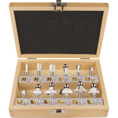 Makita D-53556 Fräser-Set 8mm 12Stk