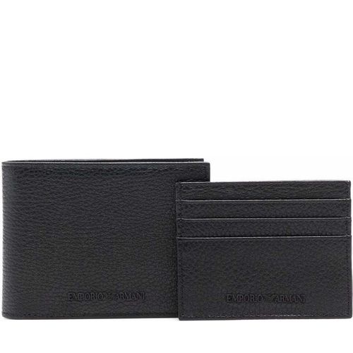 Emporio Armani Herren Portemonnaies 4R378Y 068E8 0001 Farbe:Schwarz Größe: Einheitsgröße