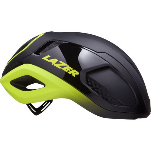 LAZER Rennrad/Gravel-Helm Vento KinetiCore, Black Flash Yellow