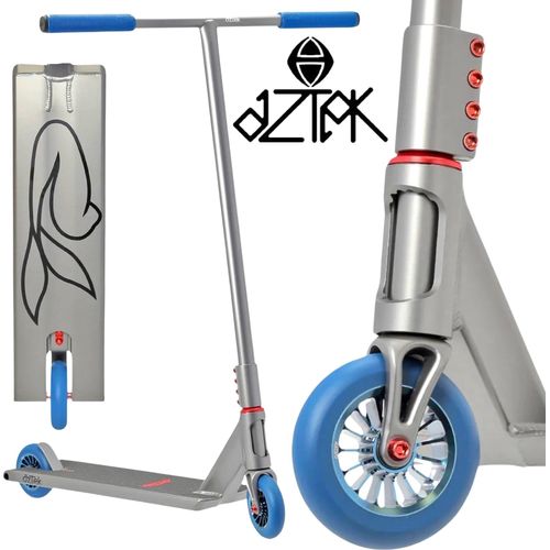 Aztek Siren Complete Street Stunt Scooter H=94cm Grau