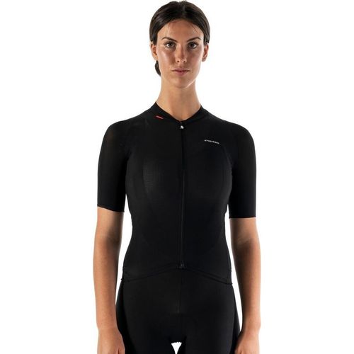 Etxeondo Alda 110lw Kurzarm-radtrikot Schwarz M Frau Schwarz M