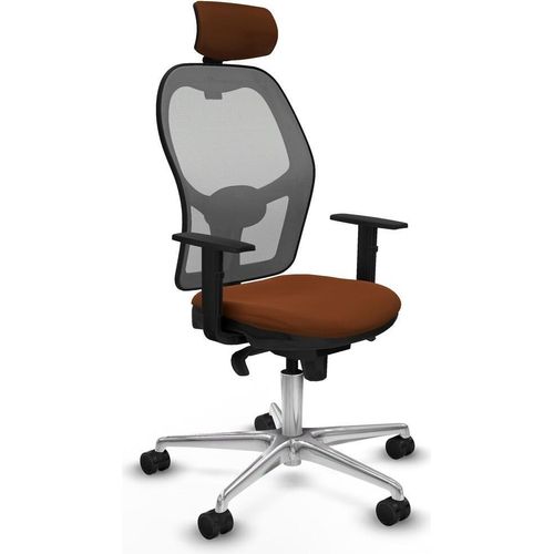 Bürostuhl mit Kopfstütze Jorquera Piqueras y Crespo 1D086N2 Braun Grau