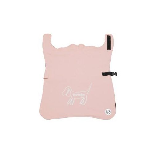 Barkalot Hunderegenmantel aus Upcycled-Stoff pink S