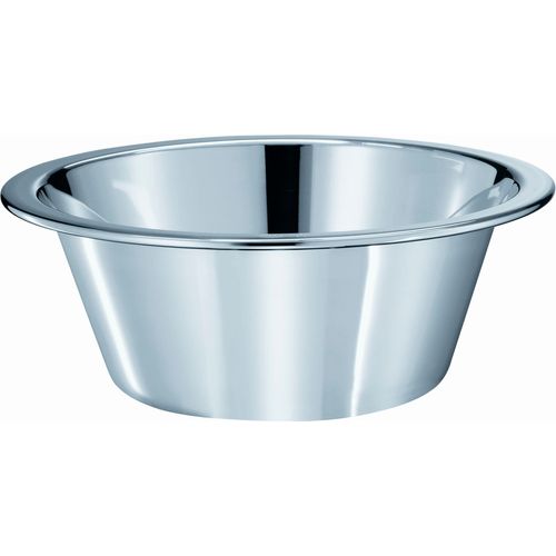 Schüssel RÖSLE, silber (silberfarben), B:31cm H:12,5cm T:31cm Ø:31cm, Edelstahl 18/10, Schüsseln, konisch, spülmaschinengeeignet