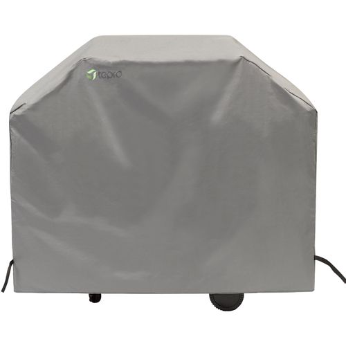 Grill-Schutzhülle TEPRO, grau, B:130cm H:100cm L:65cm, Polyester, Planen, BxLxH: 130x65x100 cm, für Gasgrill mittel