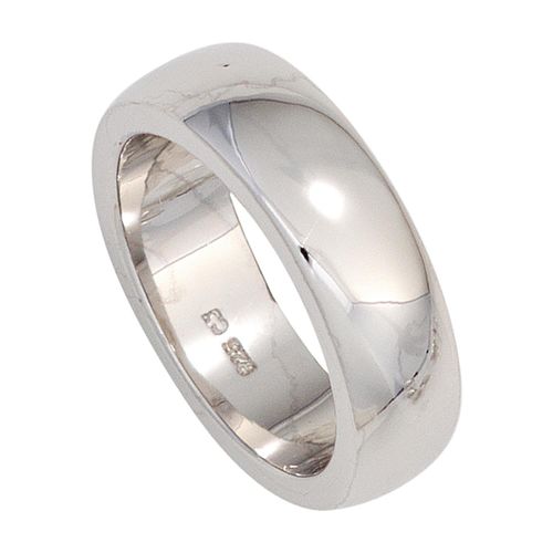 Silberring JOBO Gr. 62, silber (silber 925), Fingerringe, Damen, 62, Silber 925 (Sterlingsilber), 925 Silber