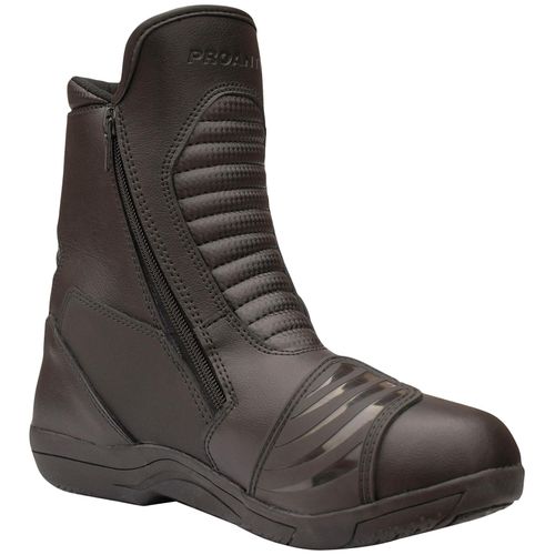 Motorradstiefel PROANTI Gr. 41, schwarz, Schuhe, 41, Obermaterial: 100% Rindsleder. Futter: 100% Polyester