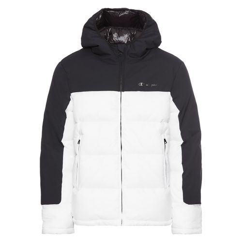 Winterjacke CHAMPION, Herren, Gr. M, weiß, Steppware, Obermaterial: 100% Polyamid, sportlich, Langarm, Jacken