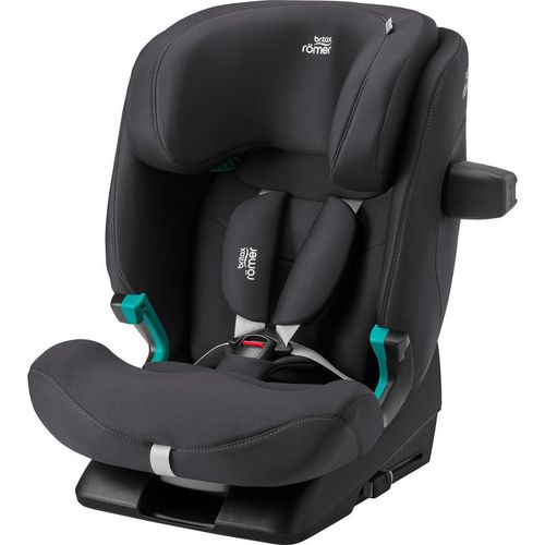 Britax Römer Kinderautositz Advansafix Pro , Anthrazit , Kunststoff, Textil , Füllung: Polyurethan (Pur) , 44x60x48 cm , ECE R 129 i-Size ,