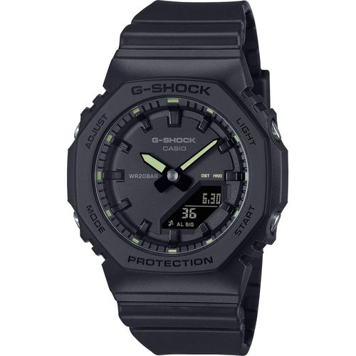 Chronograph CASIO G-SHOCK, schwarz, schwarz, schwarz, Armbanduhren, Herren, Quarzuhr,Armbanduhr Damenuhr,Herrenuhr, bis 20bar wasserd.Resinarmband