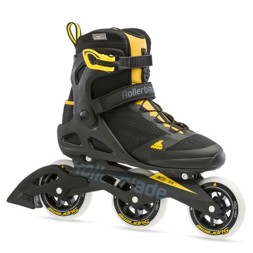 Rollerblade Inline-skates Macroblade 100 3WD (Schwarz/Safran Gelb) Inliner Roller-Skate 45