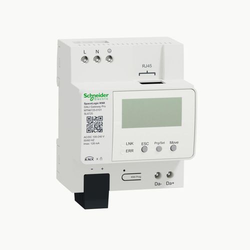 SCHNEIDER ELECTRIC GMBH Schneider SpaceLogic KNX MTN6725-0101 DALI Gateway Pro 1ch DALI 2.0 1