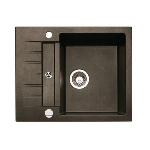 Naber Einbauspüle Corto 615 Schrankbreite 50 cm Granit espresso 1106082