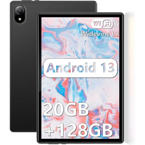 Tablet, 10 Zoll Tablet, 20GB RAM+128GB ROM/1TB, Android Tablet, Android 13 Tablet, WiFi-6, Widevine L1, 1280 * 800 HD+ IPS, 8MP+5MP, SÜD