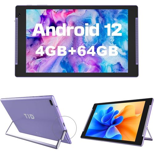 Tablet 10 Zoll, Tablet mit Halter 4GB RAM+64GB ROM+512GB MicroSD, IPS Full-HD-Touchscreen, 8MP+2MP Kamera| 5G Wi-Fi| Bluetooth5.0| 6000mAh| Google GMS