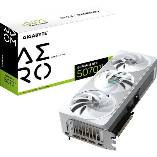 Gigabyte RTX5070TI AERO OC, 16GB GDDR7 HDMI 3xDP