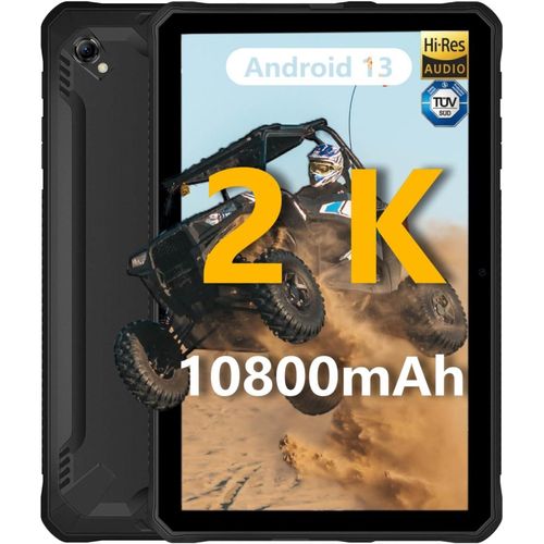 Tablet 2K FHD+ 10.36 Zoll Tablet mit Helio G99 Octa Core, 15GB+ 128GB (2TB TF) Tablet Rugged Tablet Android 13, 10080mAh 20MP+16MP, IP68, Dual SIM 4G