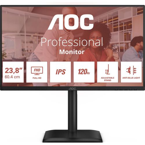 AOC 23 8' 16 9 IPS HAS D-SUB x 1 HDMI - Flachbildschirm (TFT/LCD) - 24"