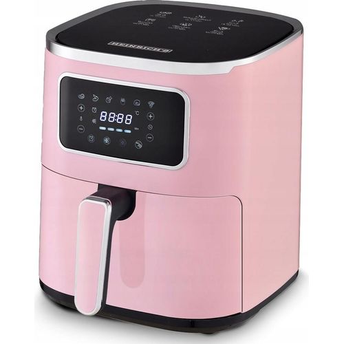 Heinrichs Hfr 8216 Rosa 5L 1450W Led Fettfrei Friteuse