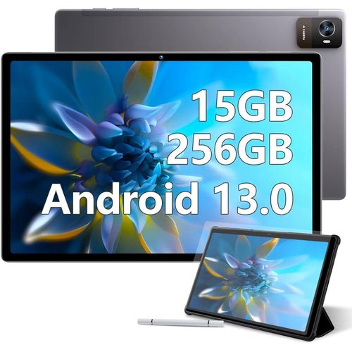 Tablet 10,5 Zoll 8 GB RAM 256 GB ROM 4G LTE + 5G WiFi + BT5.0 Tablet PC FHD 1920x1200 8MP + 16MP Kamera Android 12.0 Bluetooth GPS 7000mAh Typ-C/OTG
