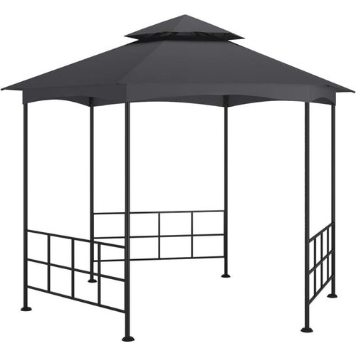 Pavillon mit Seitenwänden 3,1x2,7 m Anthrazit