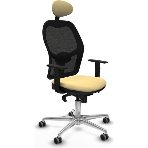 Bürostuhl mit Kopfstütze Jorquera Piqueras y Crespo 1D086G1 Creme