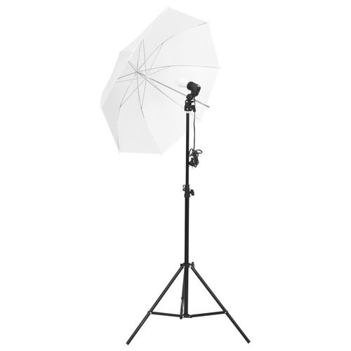 Prolenta Premium - Fotostudio-Set mit Leuchten, Hintergrund und Reflektor