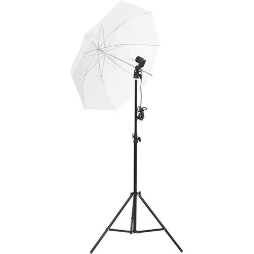 Prolenta Premium - Fotostudio-Set mit Leuchten, Hintergrund und Reflektor