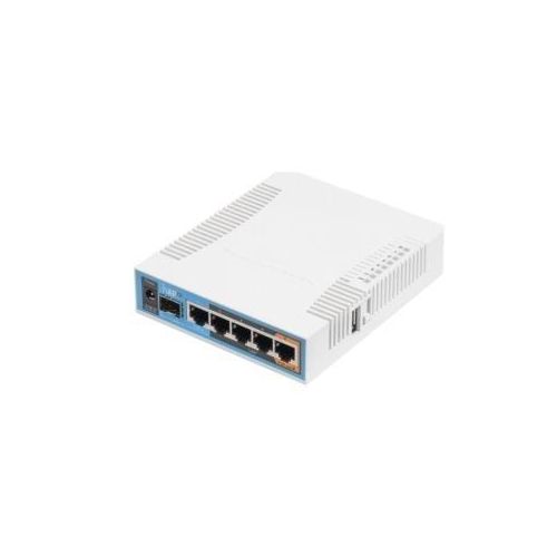 Mikrotik hAP ac, 2,4 GHz, 5 GHz, 500 Mbit/s, 10,100,1000 Mbit/s