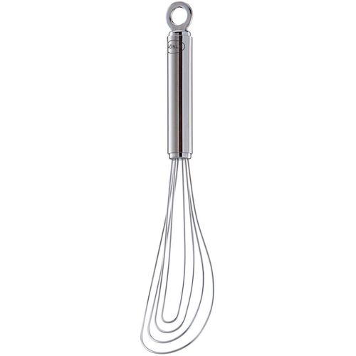 Schneebesen RÖSLE, silber (silberfarben), B:4,5cm H:2,5cm, Edelstahl 18/10, Schneebesen, Tellerbesen in Profi-Qualität, Edelstahl 18/10, spülmaschinengeeignet