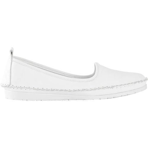 Slipper ANDREA CONTI, Damen, Gr. 39, weiß, Glattleder, Leder, modisch, Schuhe, Topseller