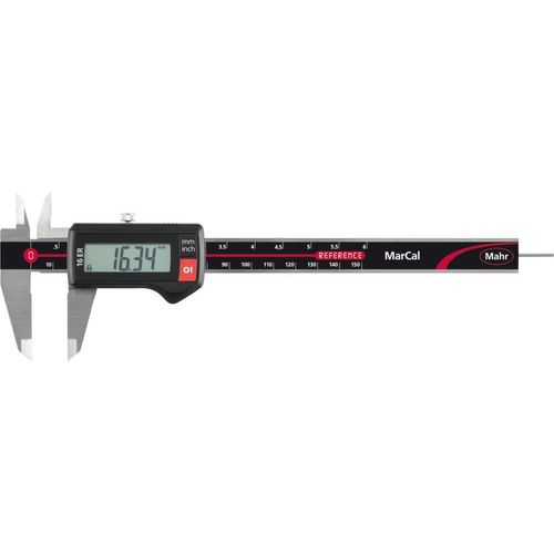 MAHR Digitaler Messschieber 16 ER 150mm Tiefenmaß eckig