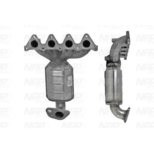 Katalysator NAP-carPARTS Vorne von NAP (CAK11164) Katalysator Abgasanlage Hauptkatalysator, Hauptkatalysator, Hauptkat, Kat
