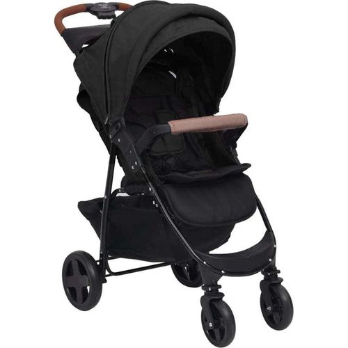 Möbel 2-in-1 Kinderwagen Anthrazit Stahl - Kombikinderwagen 10372